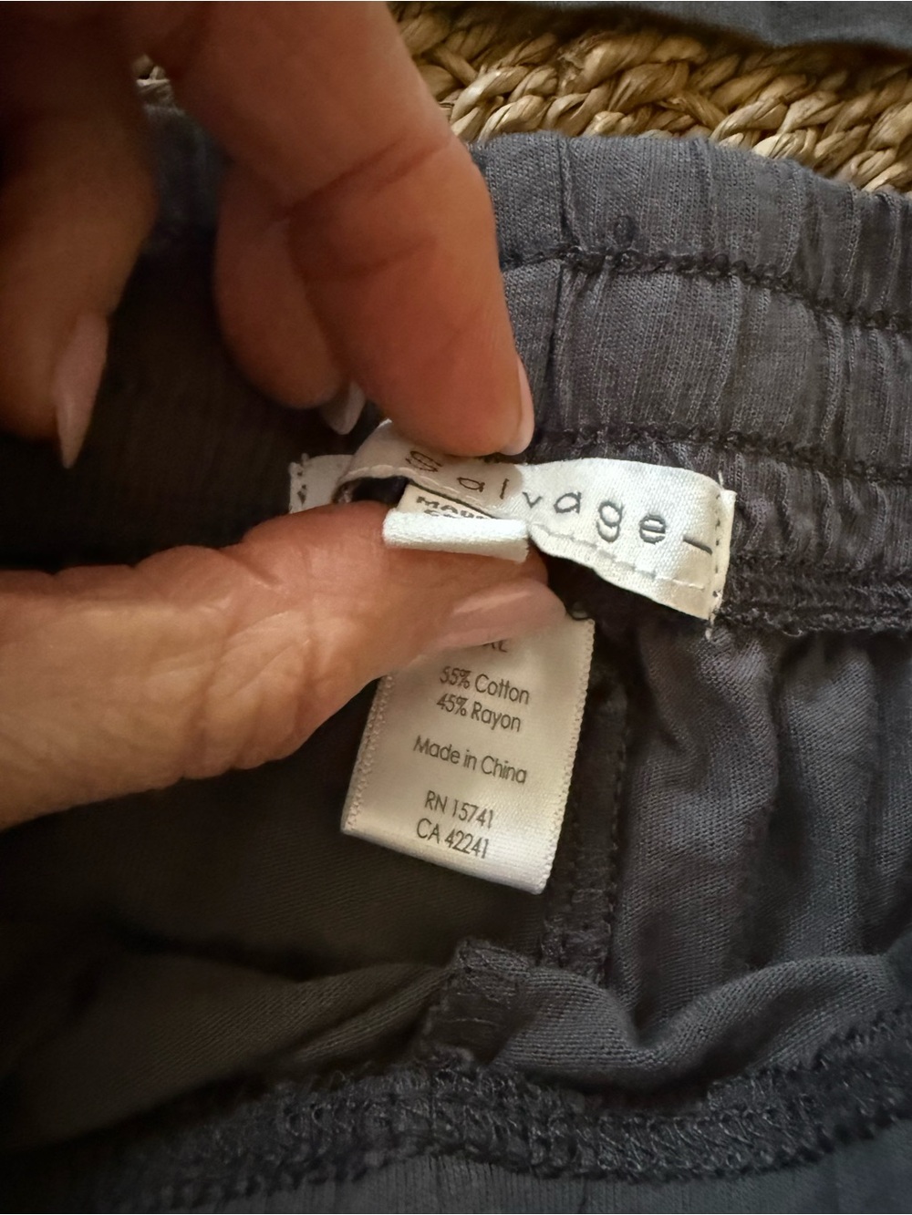 PJ Salvage Game Day Long-Sleeve + Shorts Matching Pajama Set - Picture 4 of 6